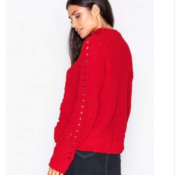 Vero Moda Knitted Yarn Sweater in Eggplant Purple from Hudson’s Bay - Picture 3 of 9